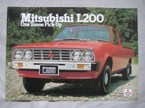 1980 mitsubishi l200 one tonne - one,