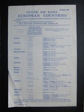 BRITISH AIR MAIL Sept. 1934
