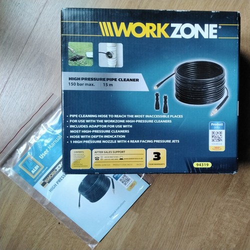 Work zone high pressure pipe - zone, &