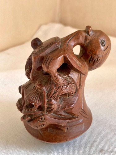 Old handcarved oriental - handcarved,