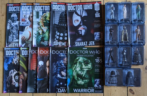 Eaglemoss doctor who figurines - eaglemoss,