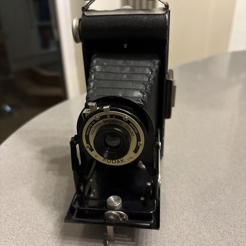 Vintage kodak folding brownie - folding,