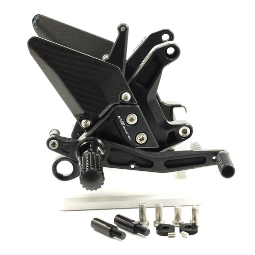 Biketec rearset kit black - mg,