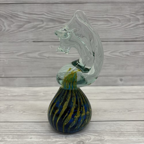 Mdina glass seahorse - mdina, shape