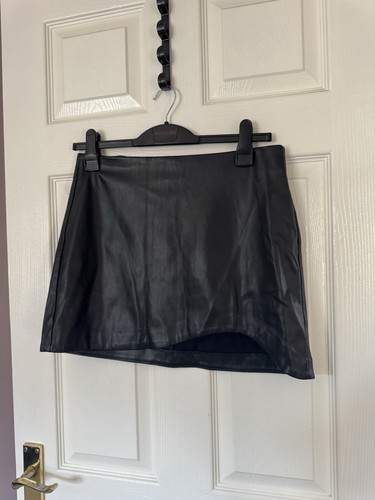 Black leather mini - black, size