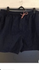 Mens Navy Swim Shorts Size 3XL