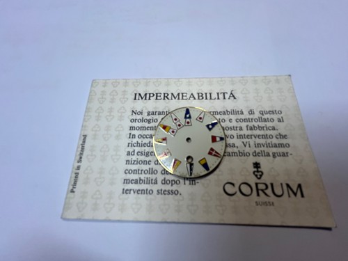 Corum admiral cup enamelled - admiral's,