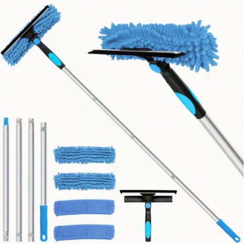 Window cleaning squeegee set - window,