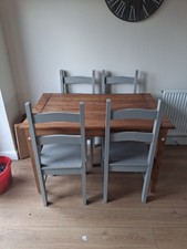 Brown Table with Four chairs 