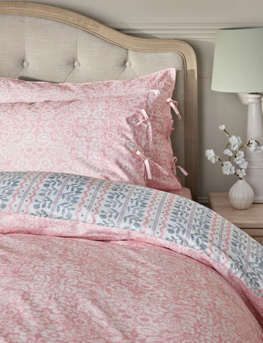Next pink blue woodblock king - pink,