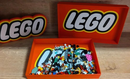 Lego logo tray - x,