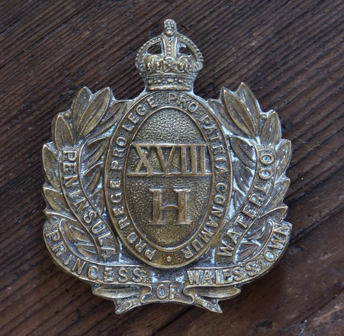 18th hussars cap - 18th,