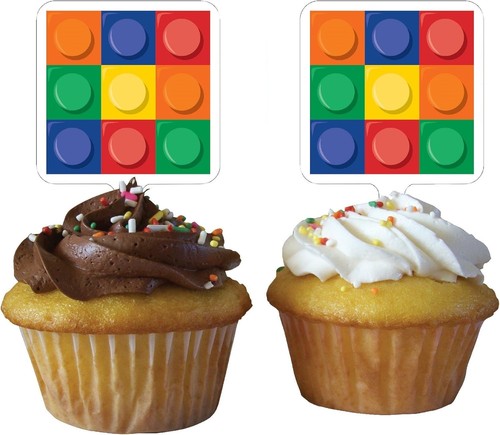 Building blocks cupcake - blocks,
