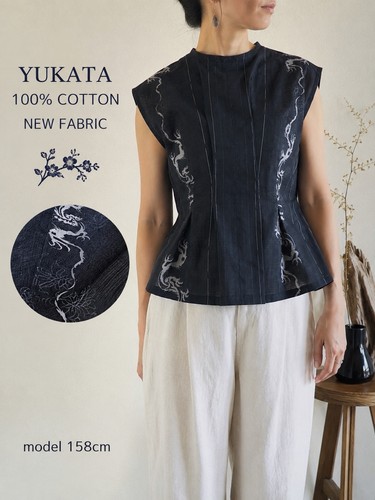 Japanese yukata blouse dragon - japanese,