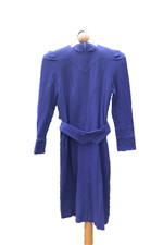 Vintage dark crepe dress with