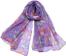 Hummingbird Print Lady Scarf