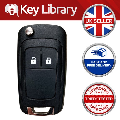Vauxhall button flip remote - 2,