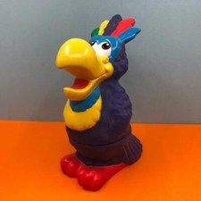 Rare Mr Cadburys Parrot Chocolate Mini Eggs Storage Pot Toy Figure 1990s 6"