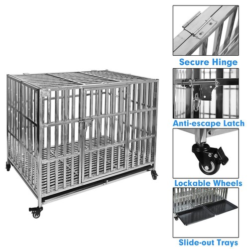 Heavy duty dog - kennel, pet