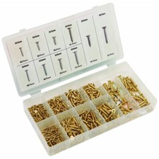 Brass Plated Wood Screws