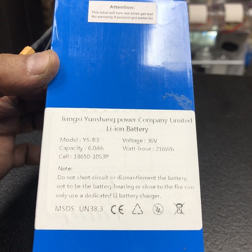 Replacement battery pack