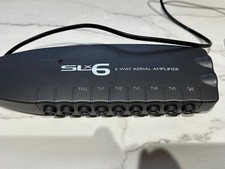 SLX 6 TV Signal Booster Aerial Amplifier 6-Way Distribution