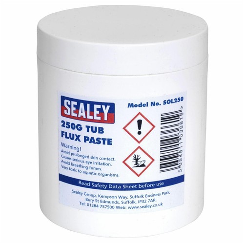Sealey flux paste - sealey, 250g