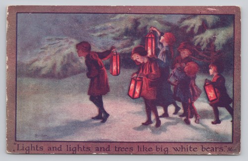 Lights and trees - like, big