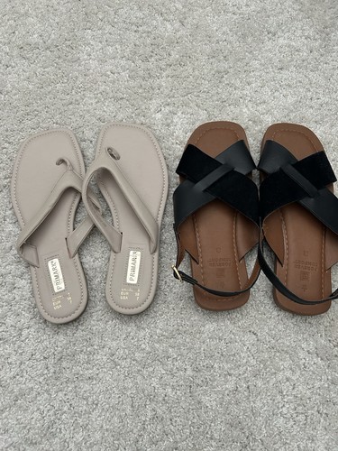 Womens pairs sandals - womens, never
