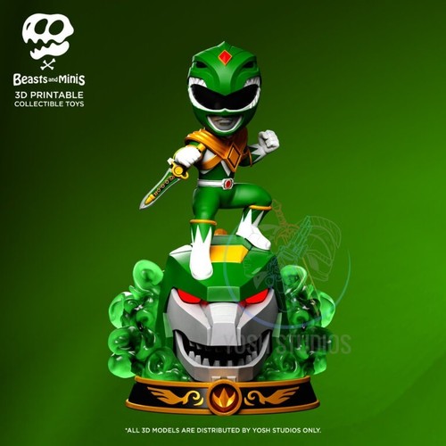 Green power ranger - green,
