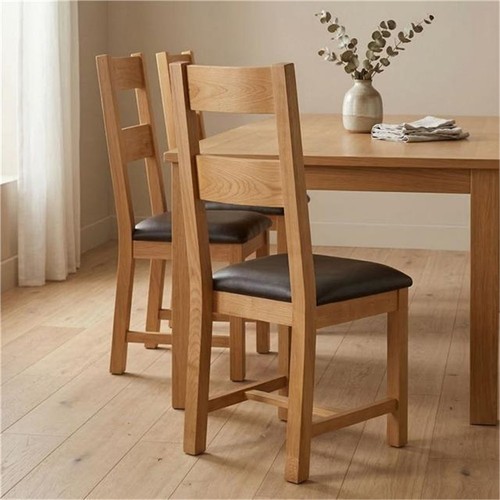 Oak 2pc ladder back - 2pc,