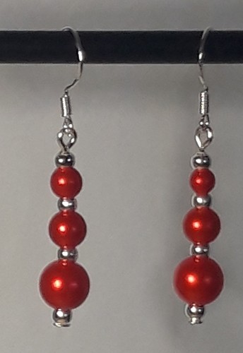 New hand made dangle - , earrings