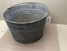 Vintage Large Short Galvanized