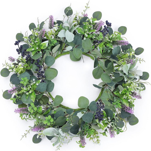 Eucalyptus wreath for - wreath, front