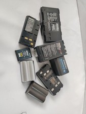 Joblot Video Camera Camcorder Batteries 8 Various Types