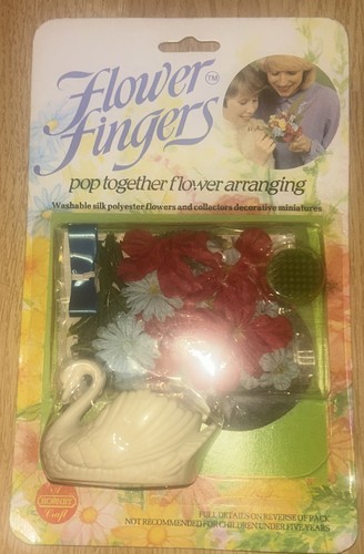 Flower fingers 503 blue and - flower,