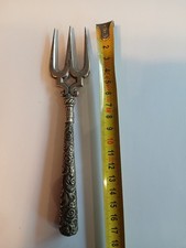 Solid Silver  Fork 1898