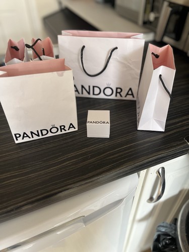Empty pandora bags and - 1, ring