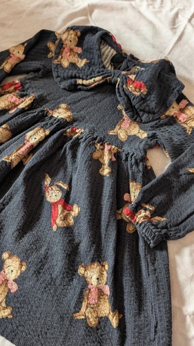 Next girls navy blue dress - girls,