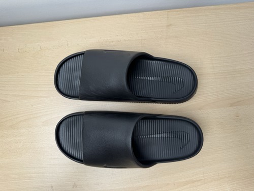 Nike calm slides black mens - nike,