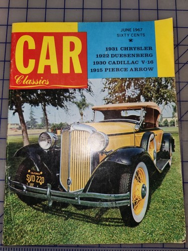 1967 car classics magazine - classics,