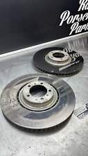 Porsche Cayenne Pair of Front Left Right Disc Brake Rotor 9Y0615301C 9Y0615302C,