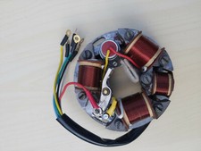 PIAGGIO VESPA 6 VOLT STATOR PLATE REWIND VBB WITH PARKING LIGHT COIL 