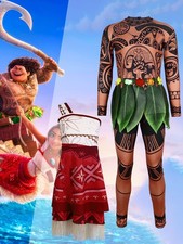 Boys Girls Moana Maui Cosplay