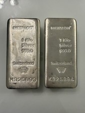 Metalor Silver Bar 1kg 