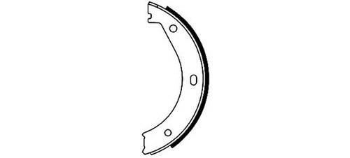Textar 91033400 brake shoe - 91033400,