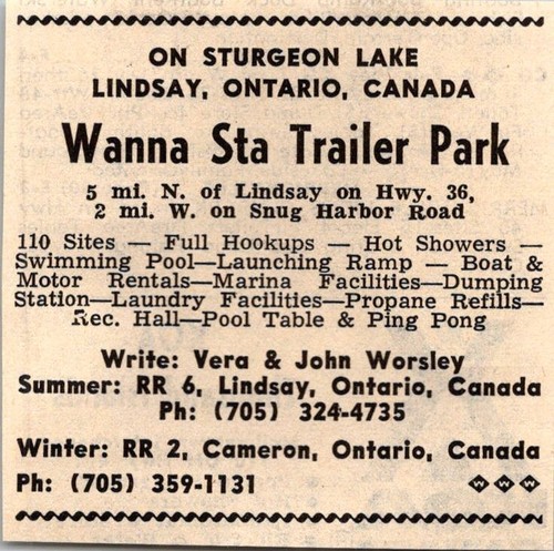 Wanna sta trailer - park, vera
