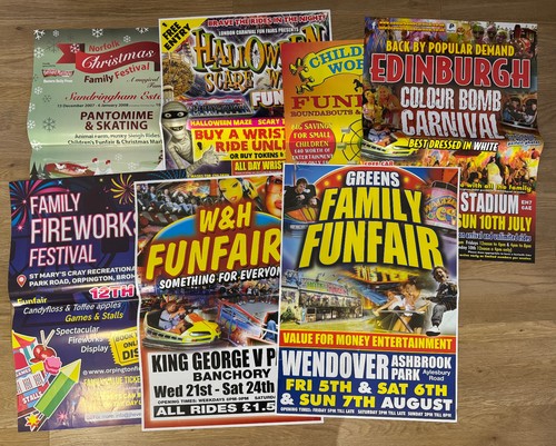 Lot british funfair - british, &