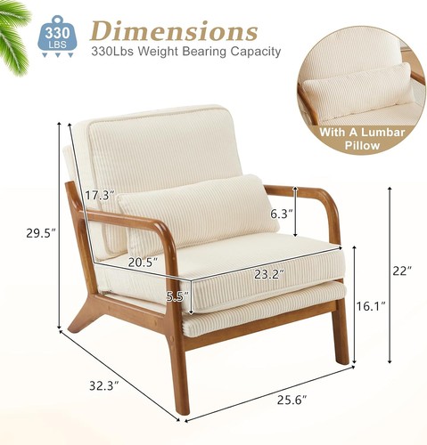Accent chair soild wood - chair,,