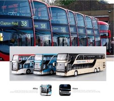 City Coach Toy Model Vehicle Ride A Carriage 1:32 Scale Children New